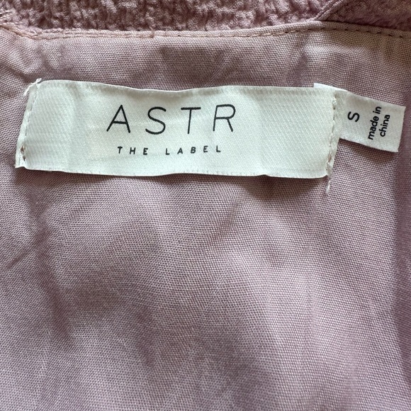 Astr Pink Ruffle Midi Dress - Picture 8 of 8